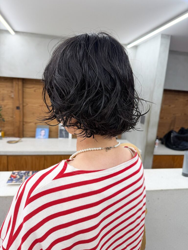 ボブパーマ　パーマボブ　岐阜パーマ　茜部パーマ　ボブ
